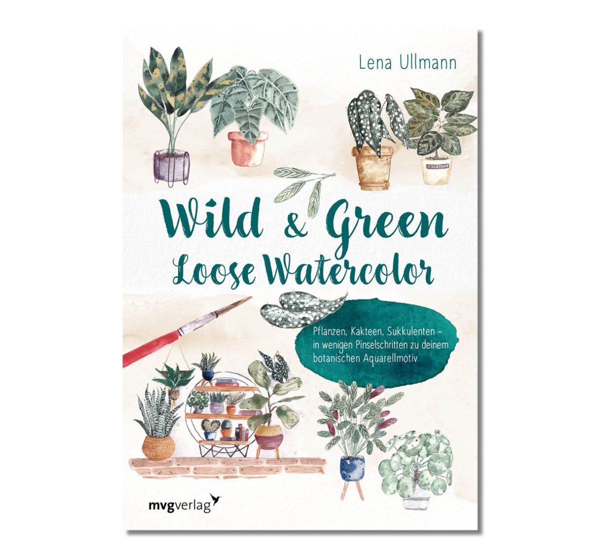 Wild & Green Loose Watercolor Buch