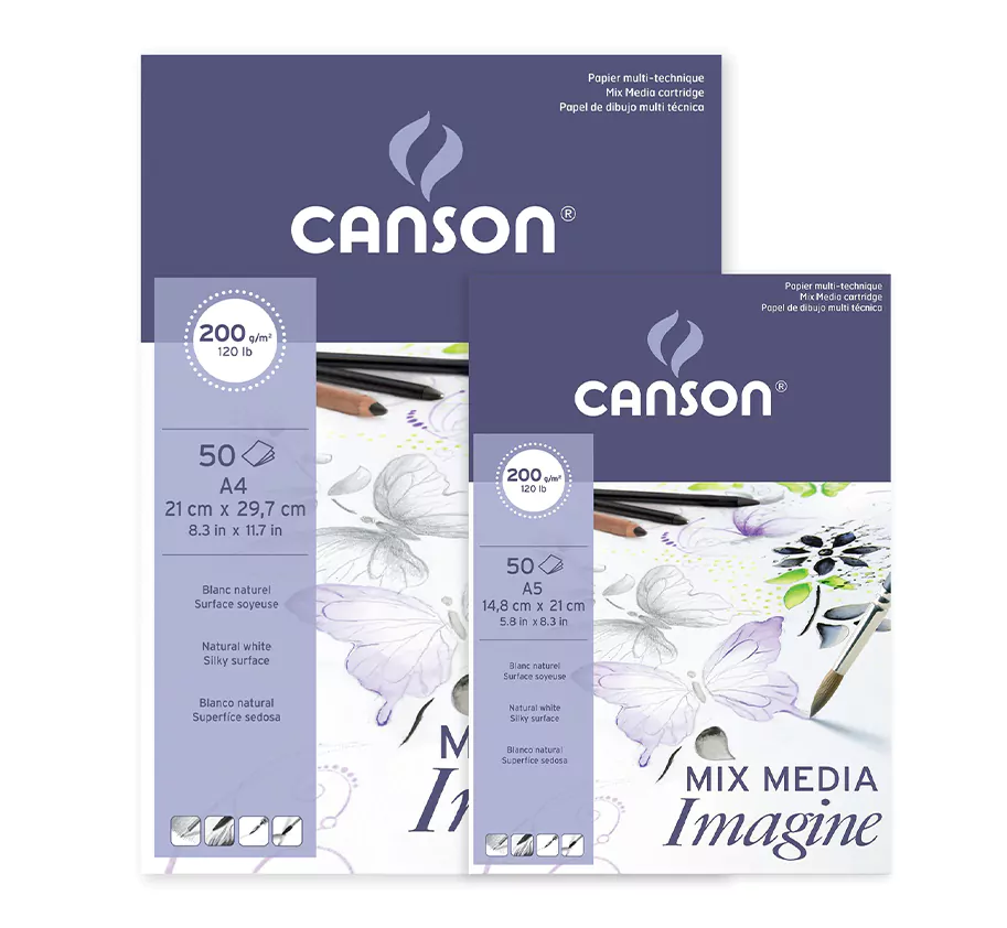 Aquarellpapier Canson mix media
